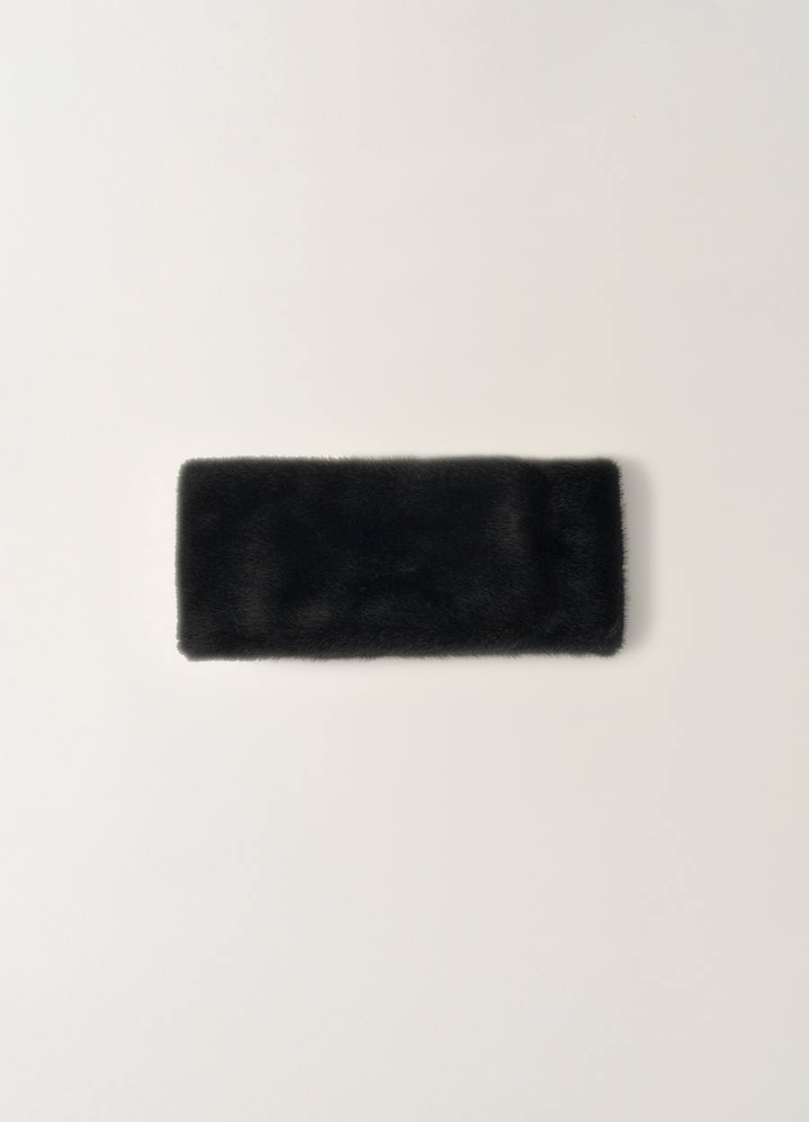Nothing Written Moi fur scarf (Black)