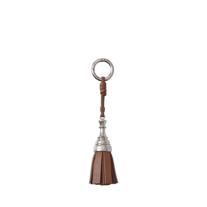 Vunque Checkmate Tassel Charm Camel