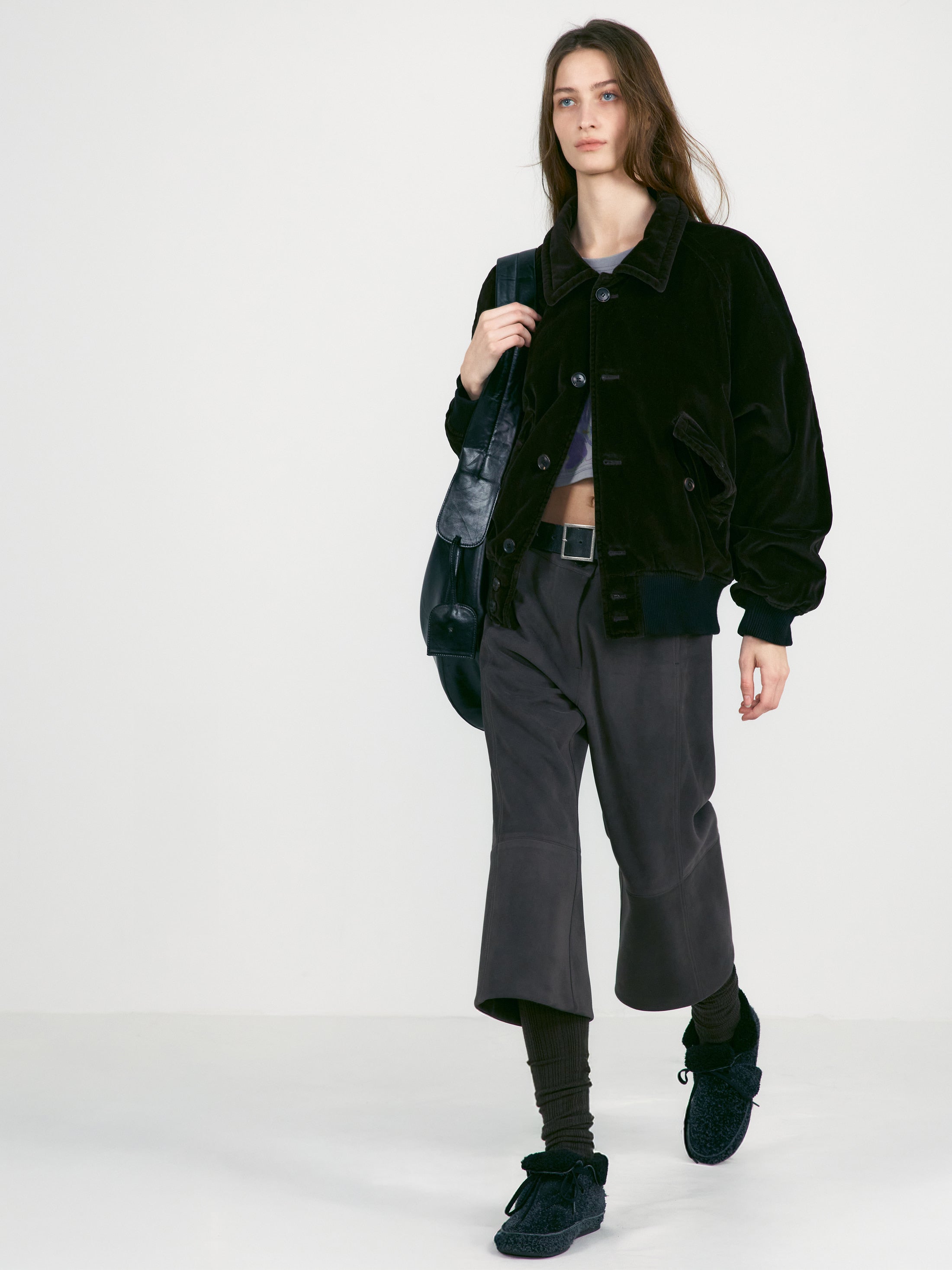 Low Classic Shearling Moccasin Black