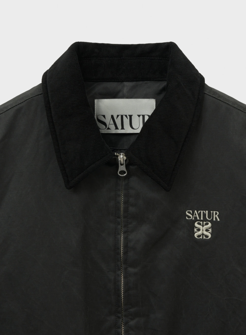 [satur] Maron A-2 Blouson Jacket - Black