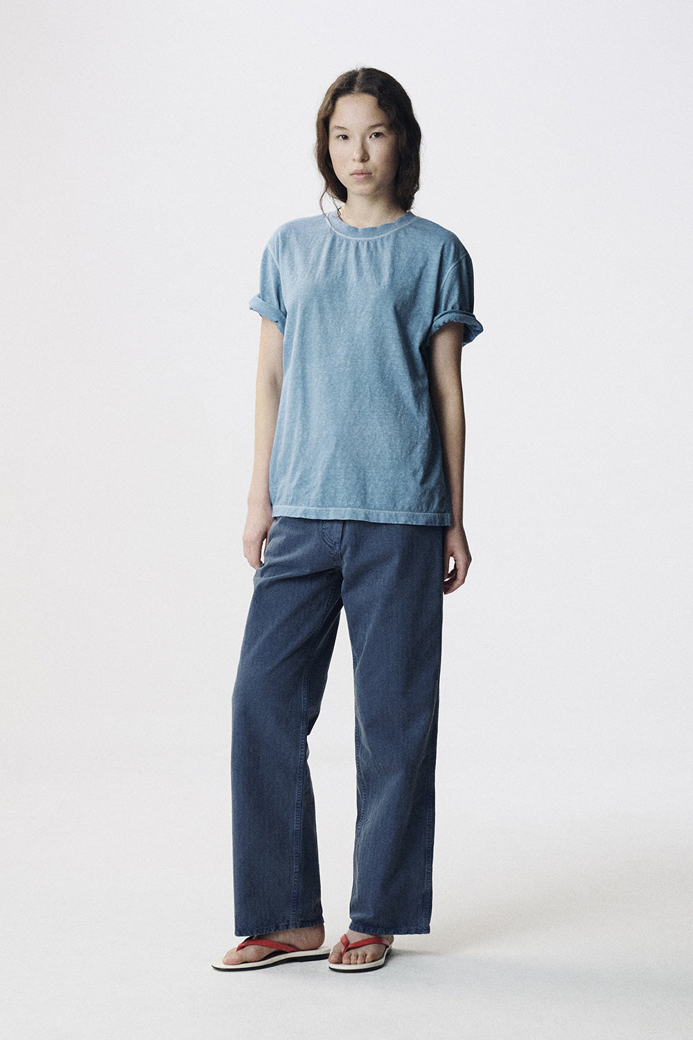 Nothing Written Sunwashed t-shirt (Washed blue)