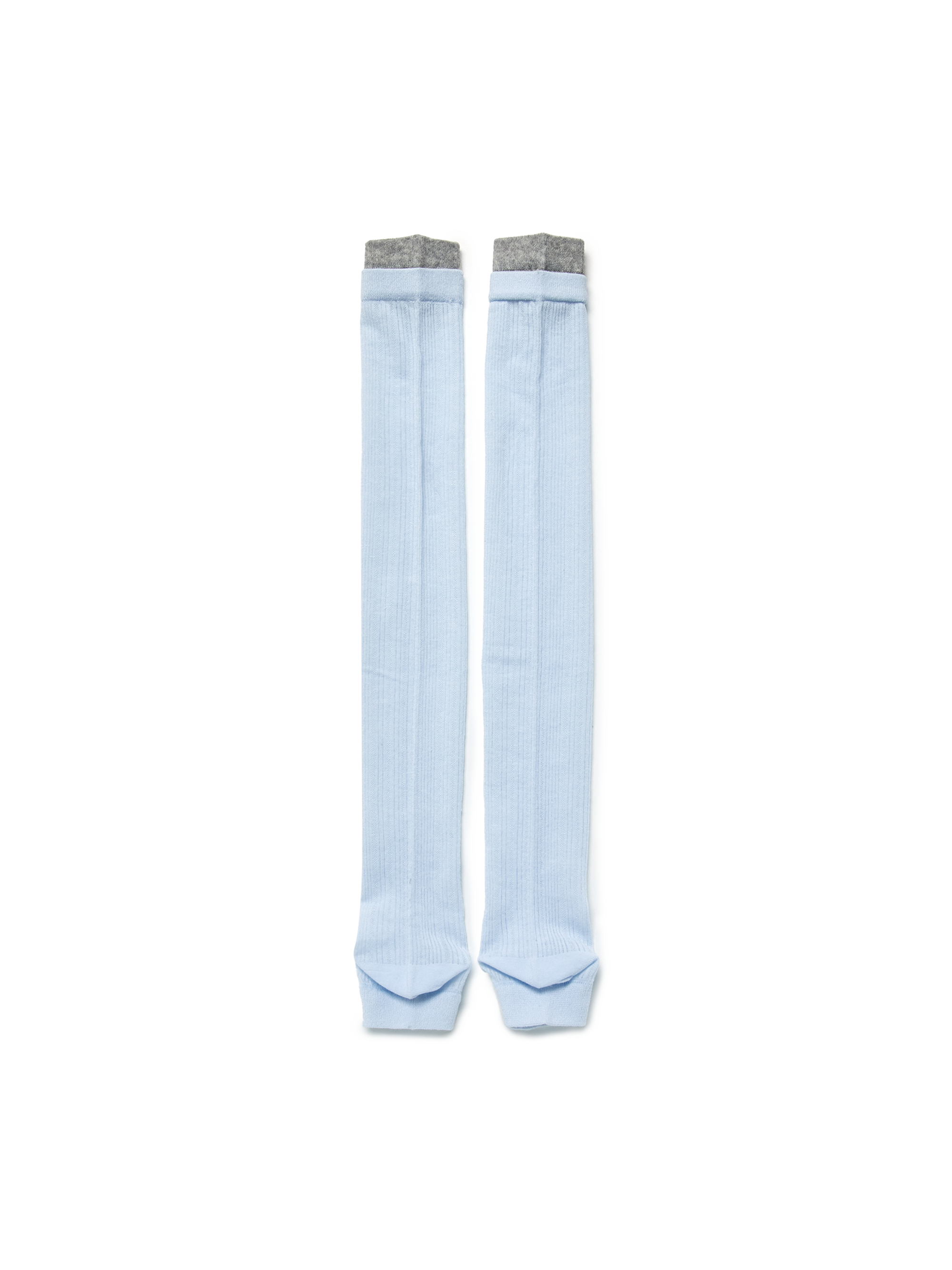 [MLB] Block Open Toe Knee Socks