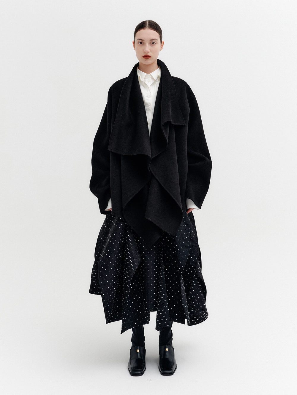 EENK Flow Draping Jacket - Black
