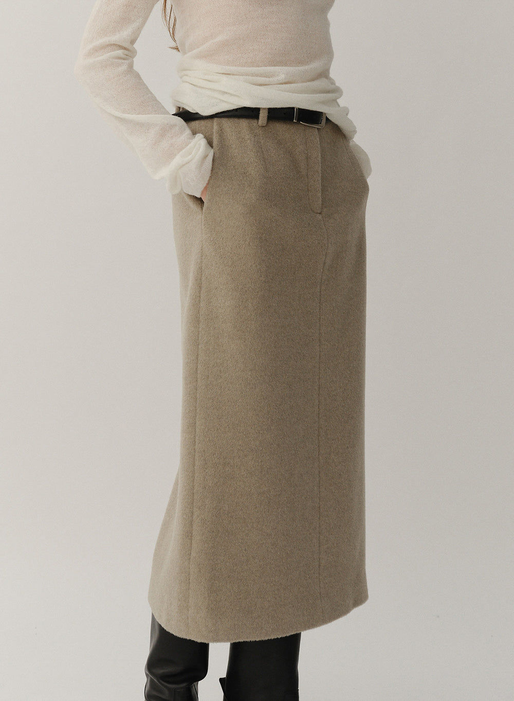 Kindersalmon Cassia Skirt Sage Olive