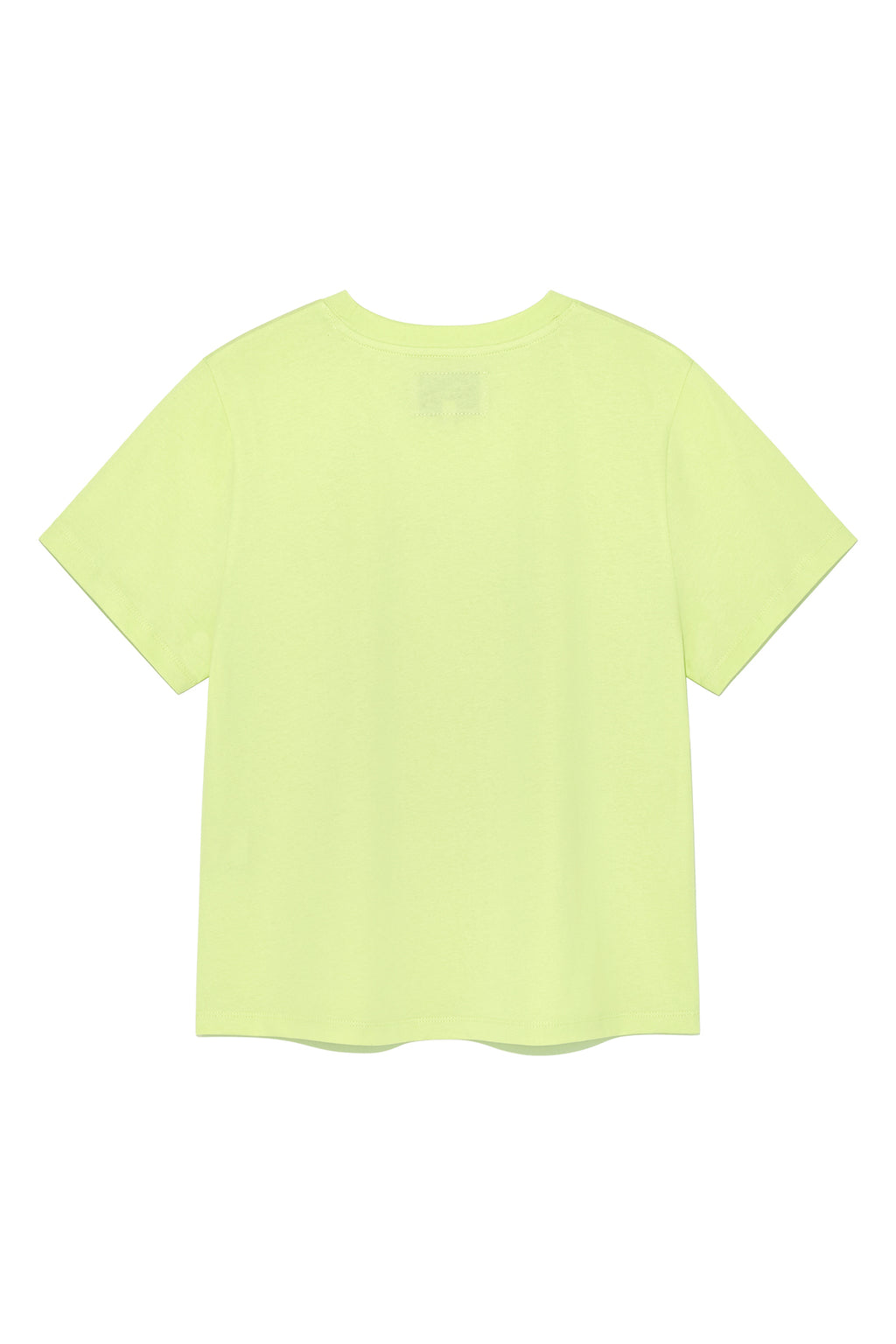 [matinkim] STICKER GRAPHIC LOGO TOP IN LIME