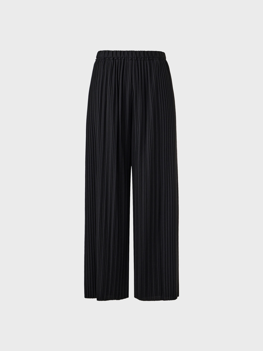 EENK Pleated Straight Pants - Black