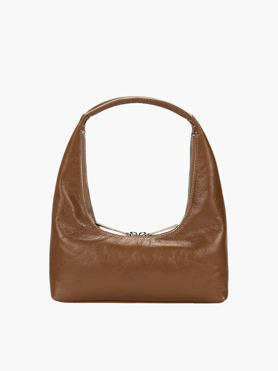 Margesherwood Hobo Shoulder brown crinkle