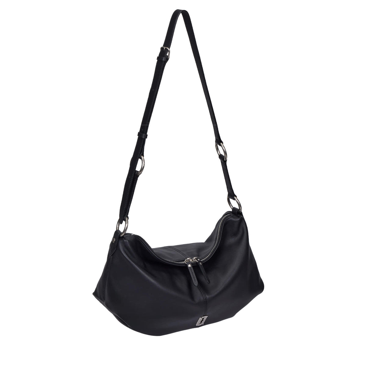 Vunque Halfmoon Attache Cross Strap Black