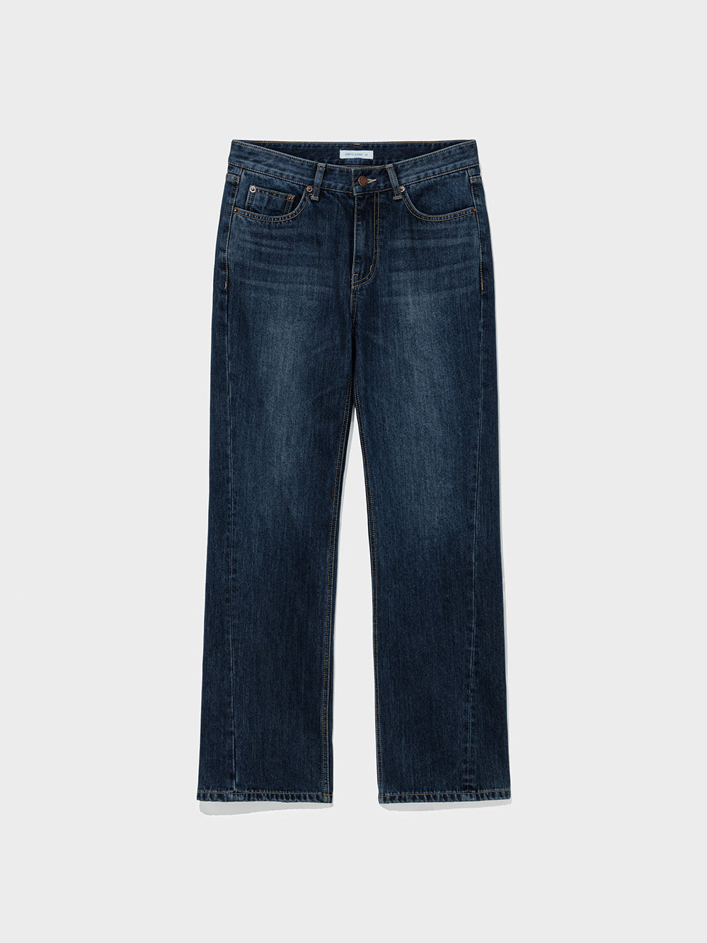 Low Classic Fleece Lined Mid-Rise Jeans Mid Blue