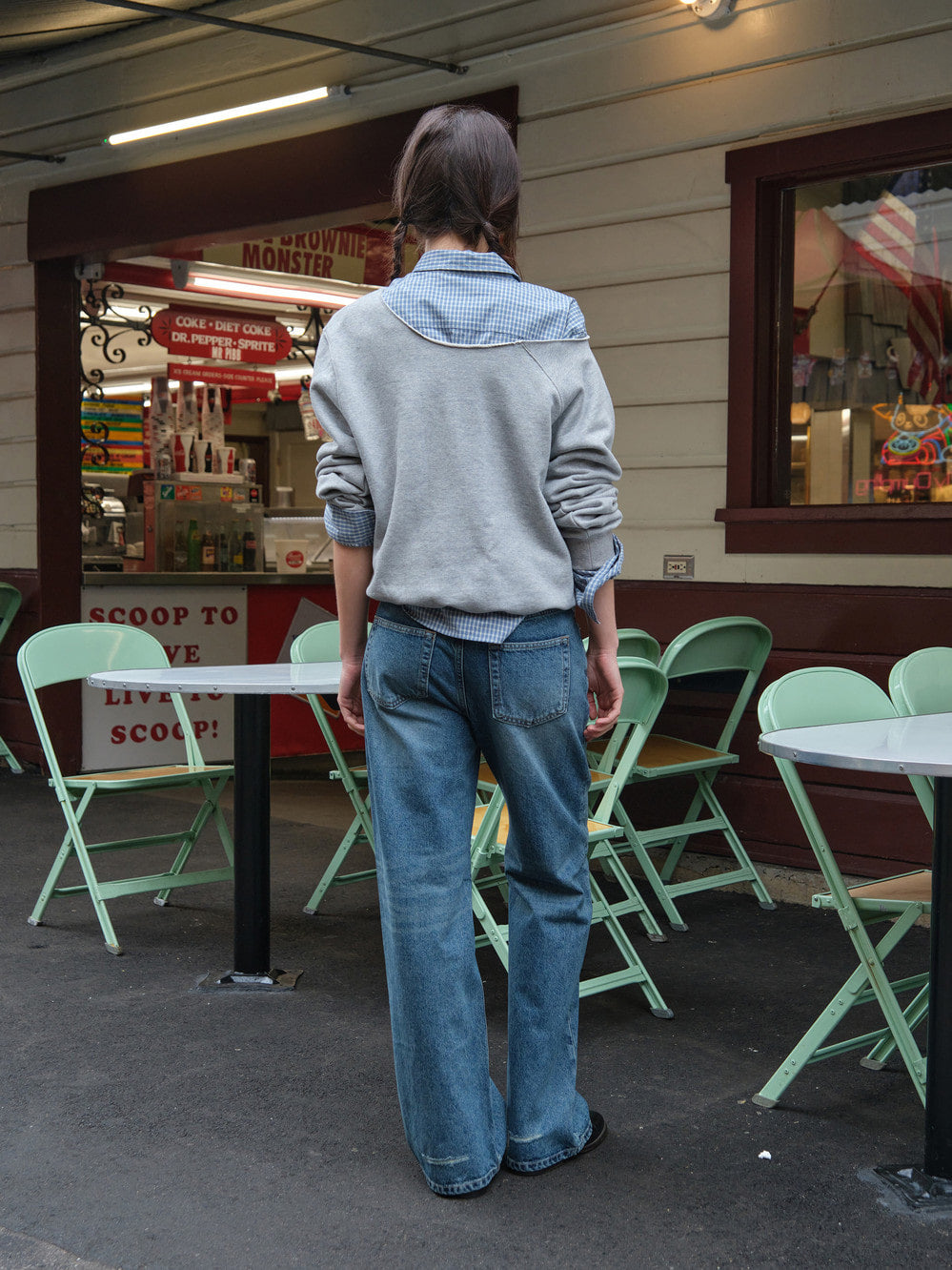 Low Classic Relaxed-Fit Jeans Blue