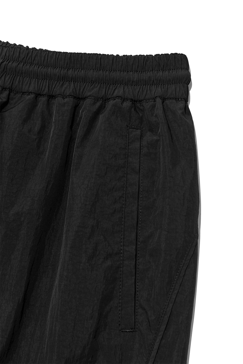 Matinkim Mesh Nylon Shorts For Men IN Black