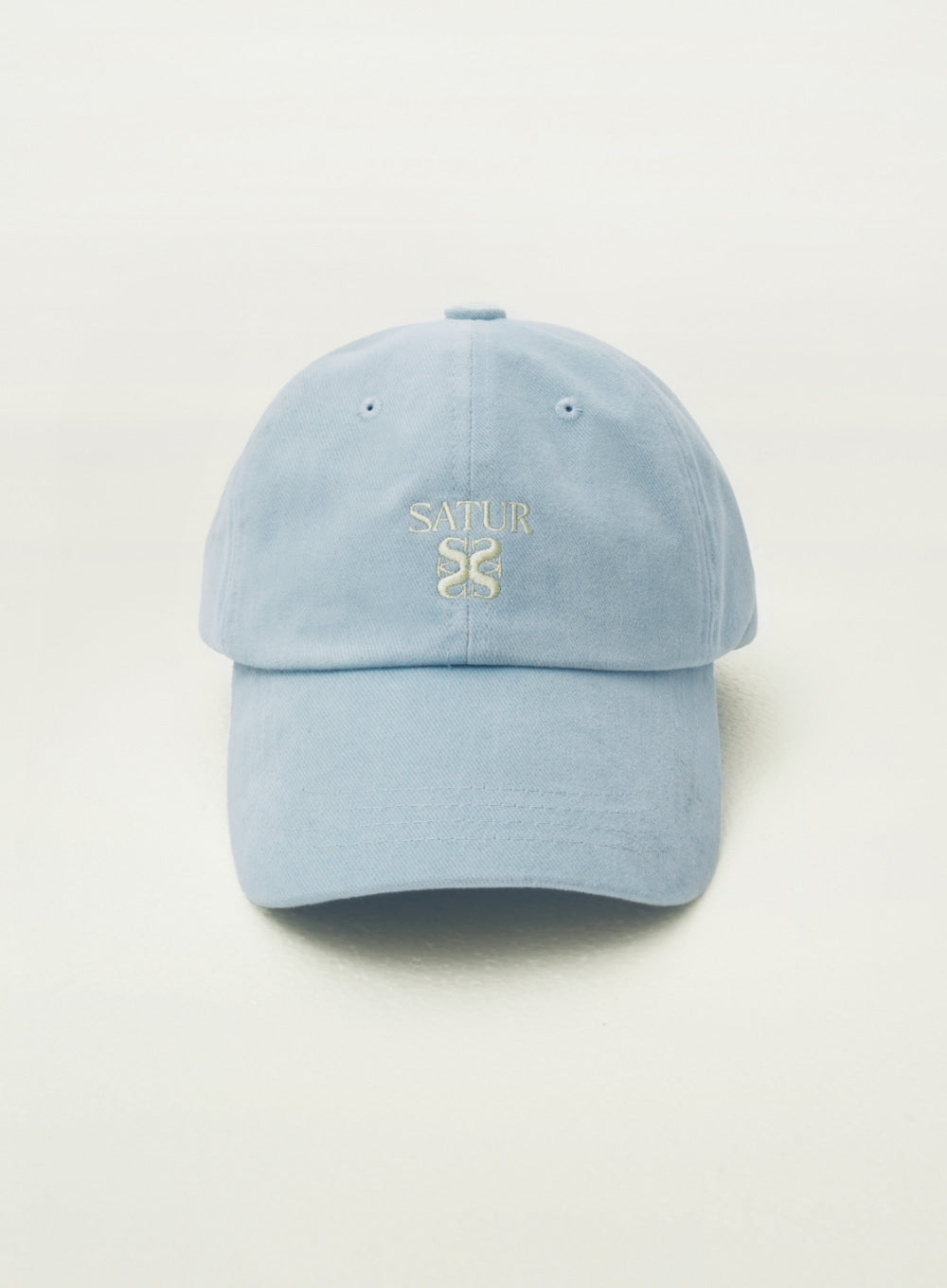 [satur] Apero Small Logo Ball Cap - Sky Blue