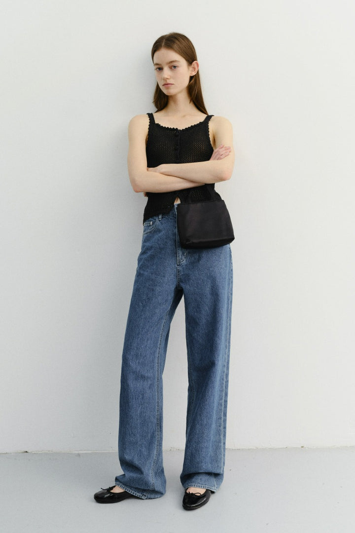 Dunst Summer Straight Jeans Classic Blue