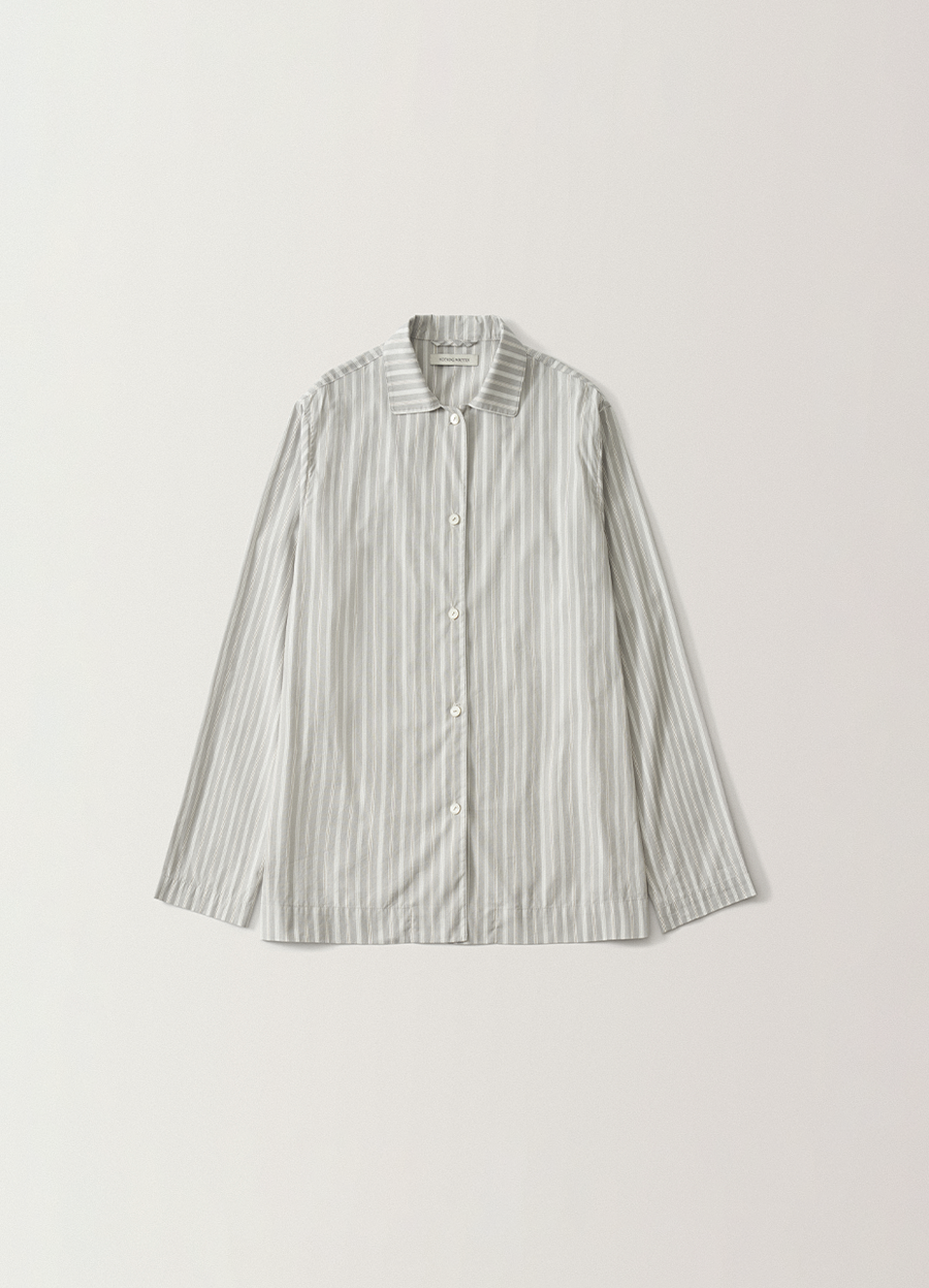 Nothing Written Mago stripe shirt (Gray stripe)