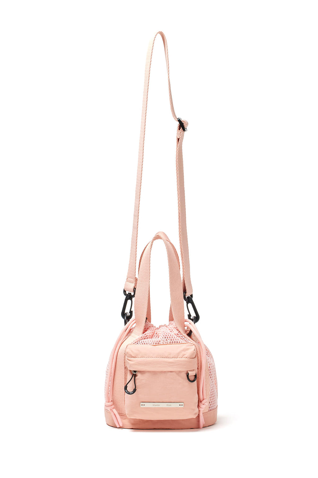 [matinkim] One Pocket Mesh Mini Bag IN Pink
