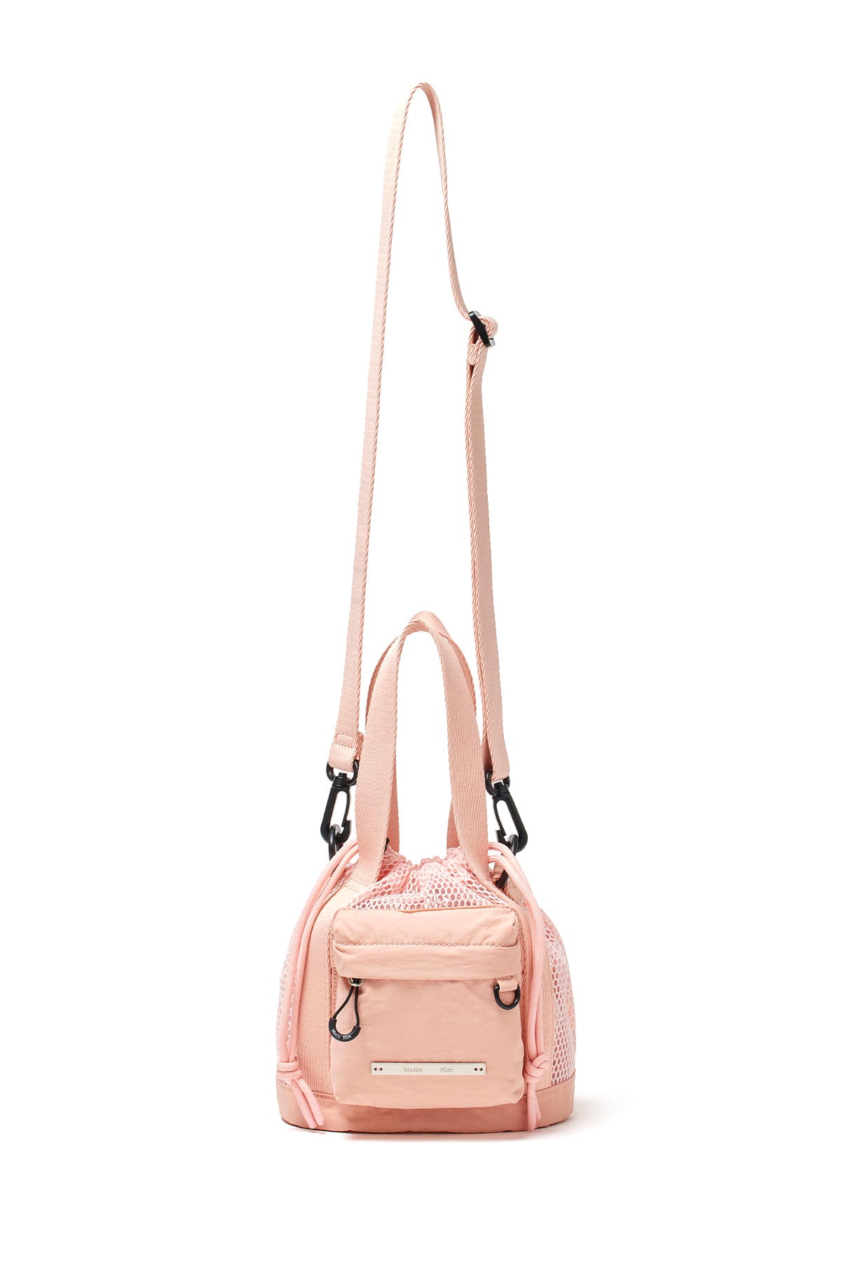 [matinkim] One Pocket Mesh Mini Bag IN Pink