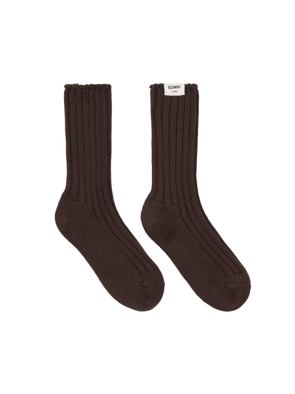 GLOWNY G Cozy Socks (Brown)