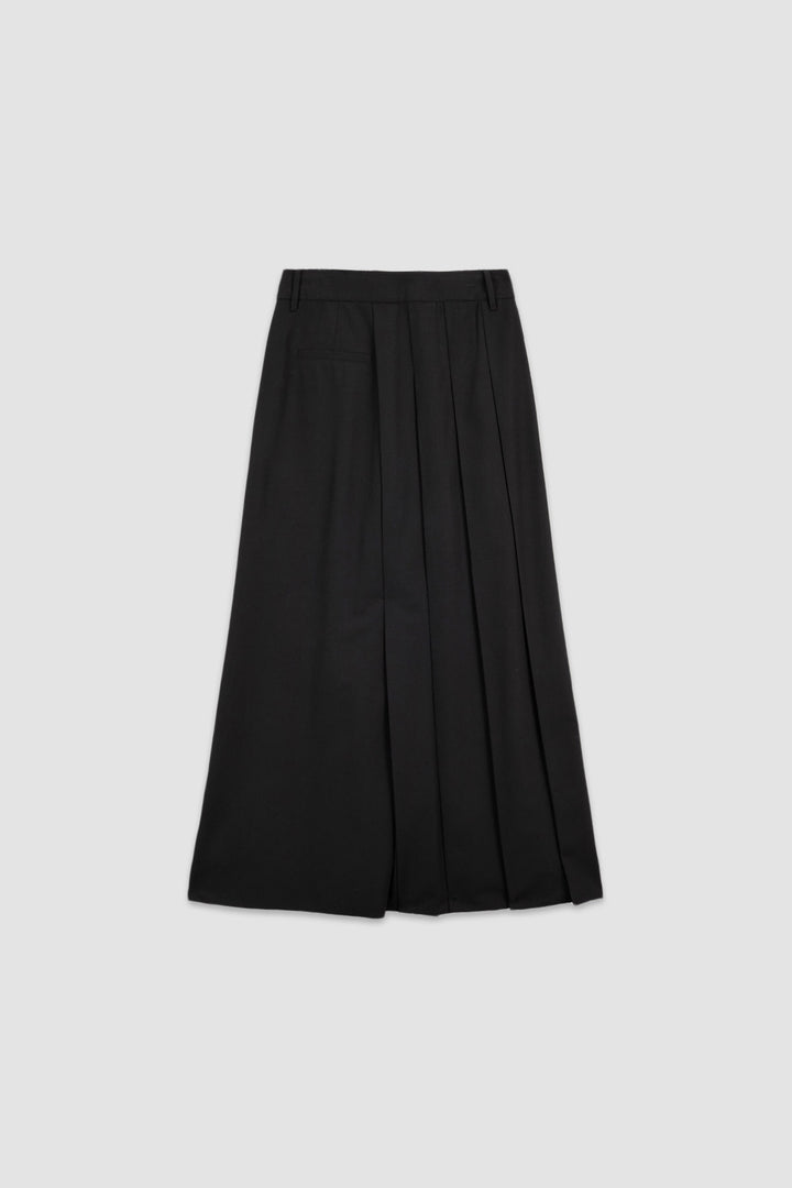 Matinkim Unbalance Pleats Pants IN Black