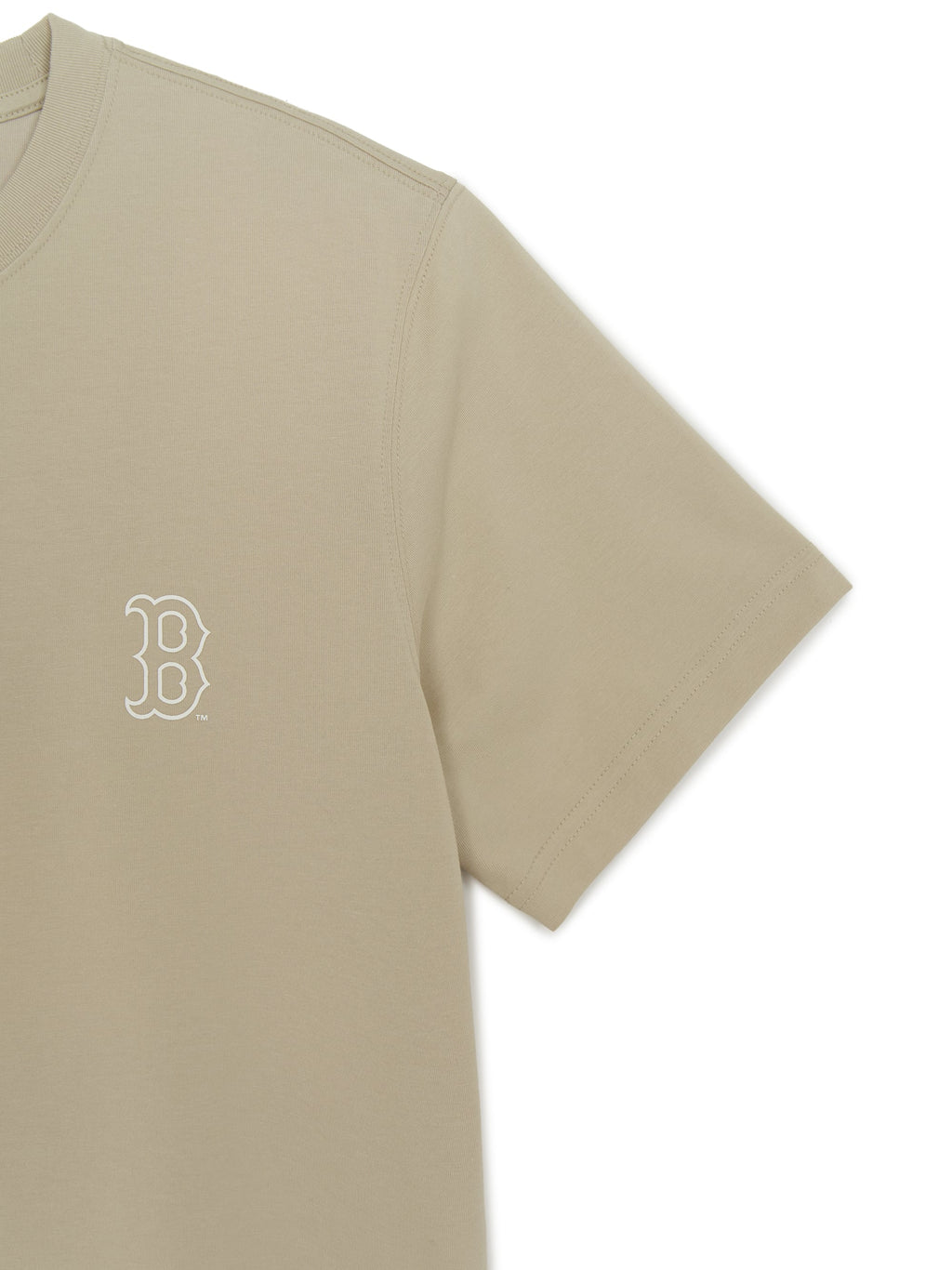 [mlb korea] BASIC SMALL LOGO SEMI OVER-FIT T-shirt