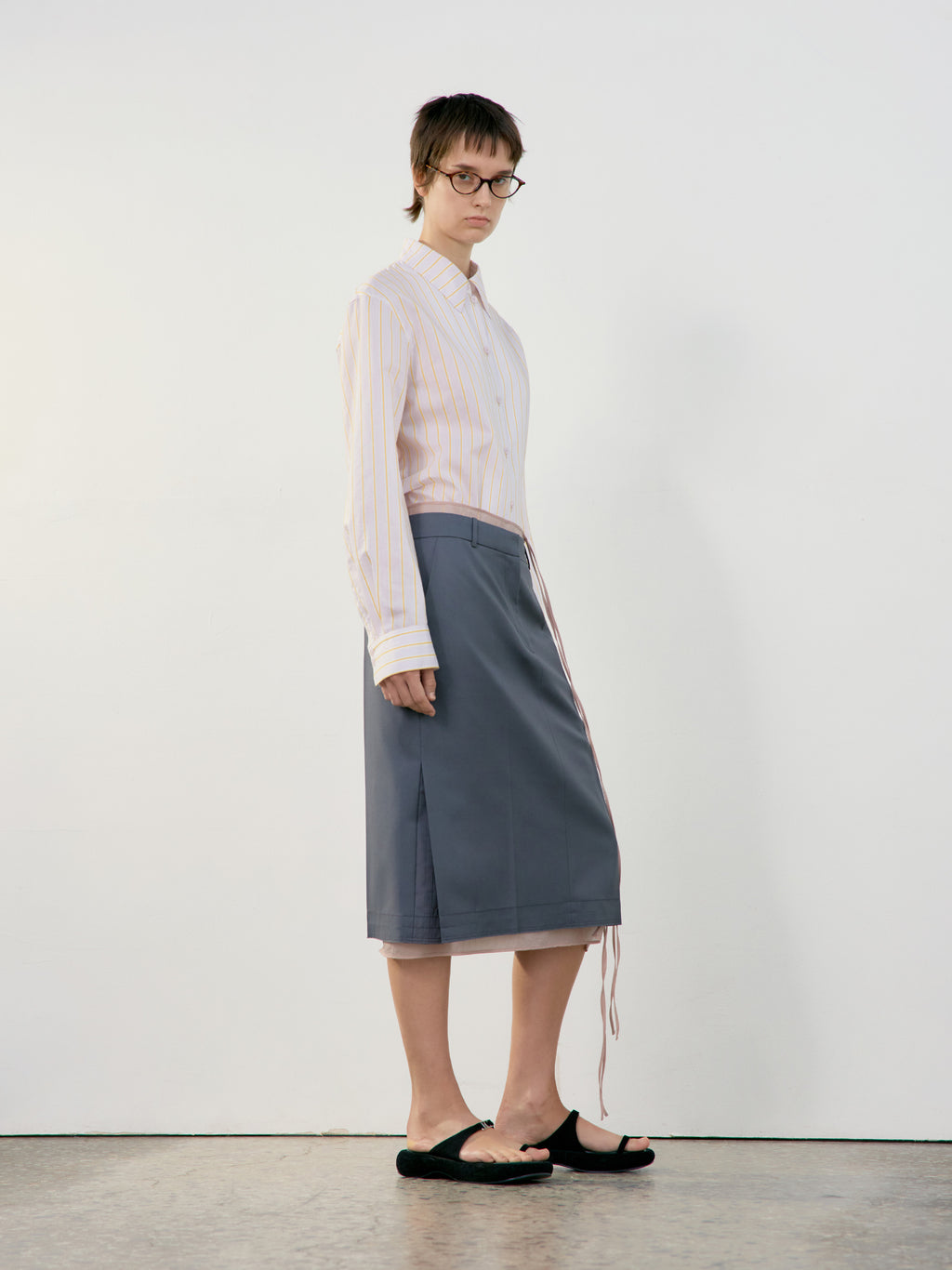 Low Classic Stripe Classic Shirt Pink