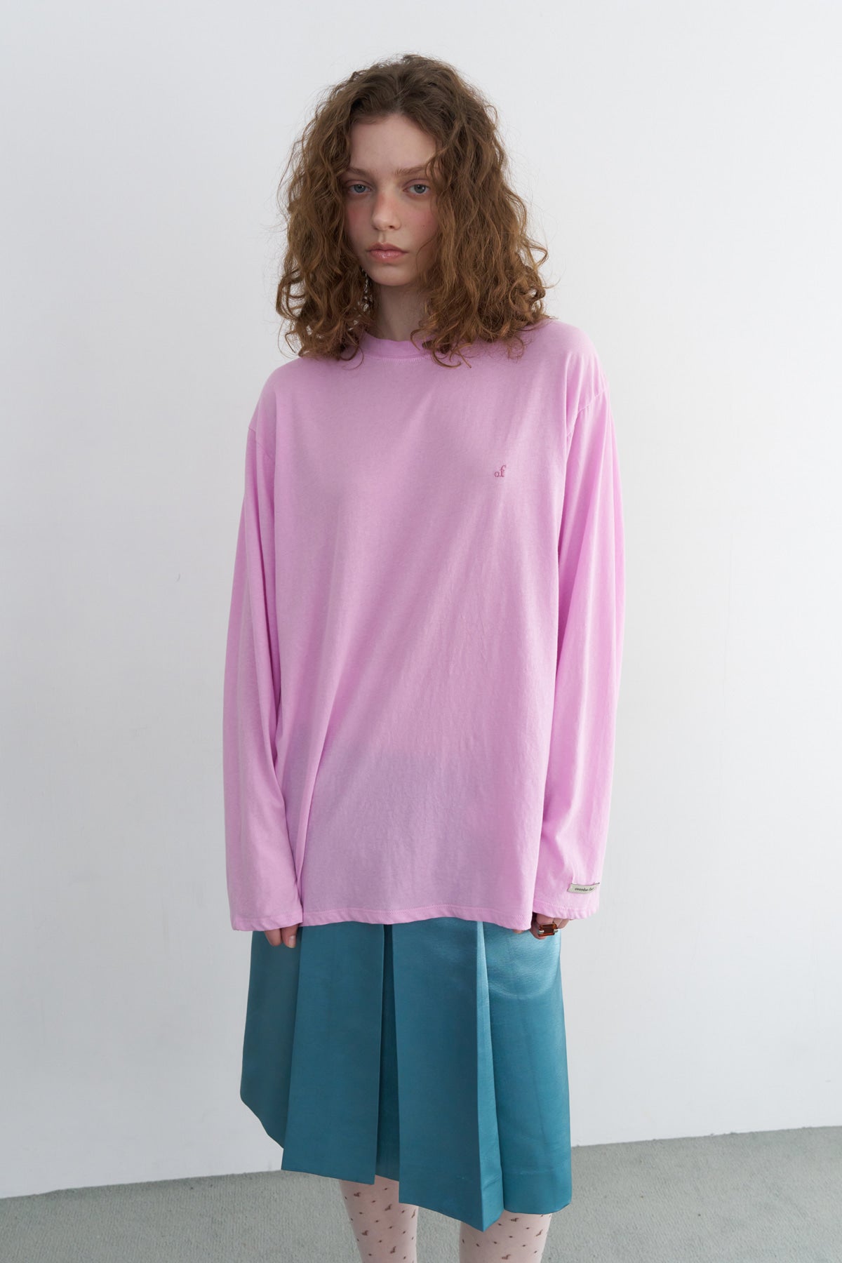 Overdueflair Summer Long Sleeve T-Shirt Fuchsia Pink