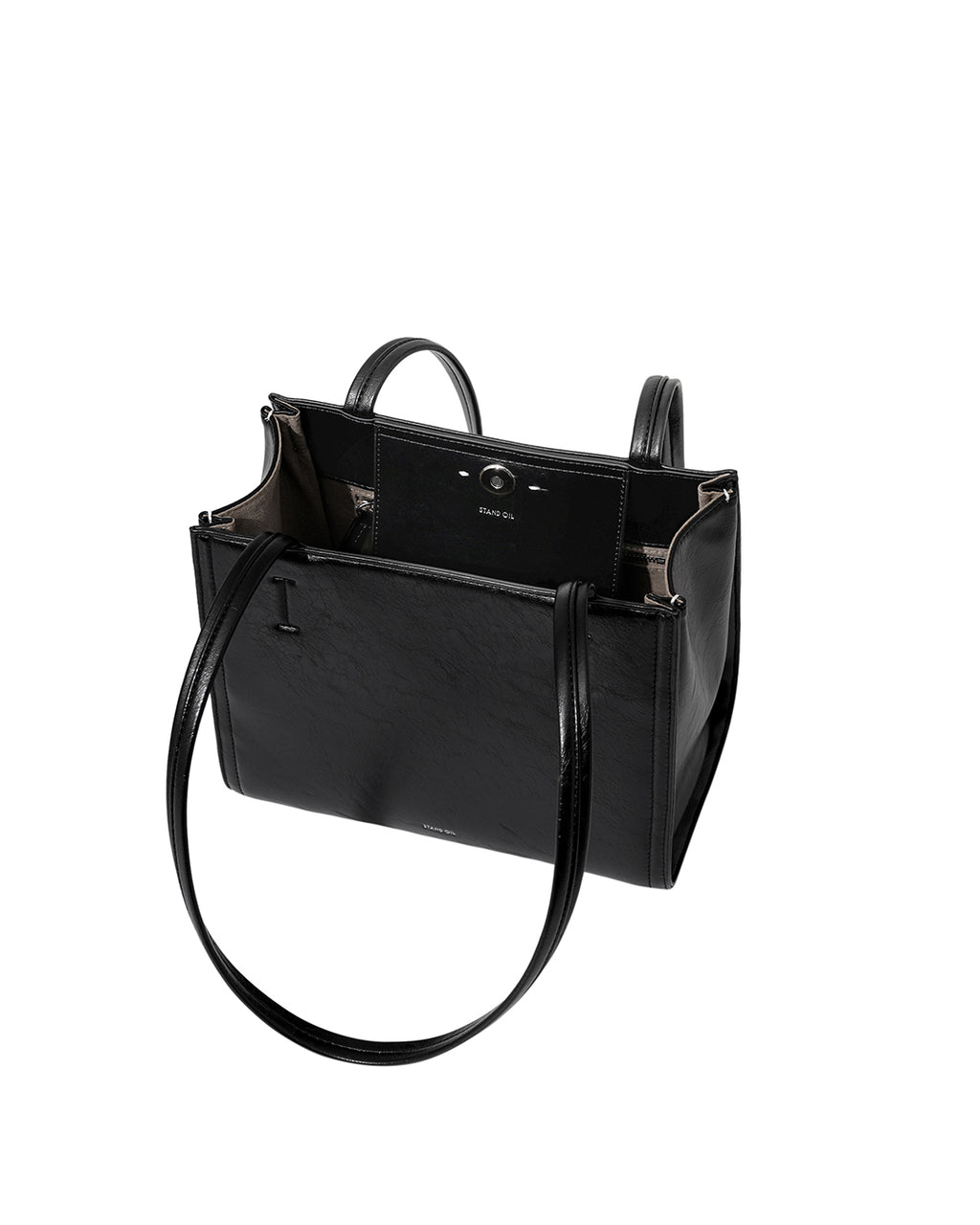 Mini Oblong Bag in Black