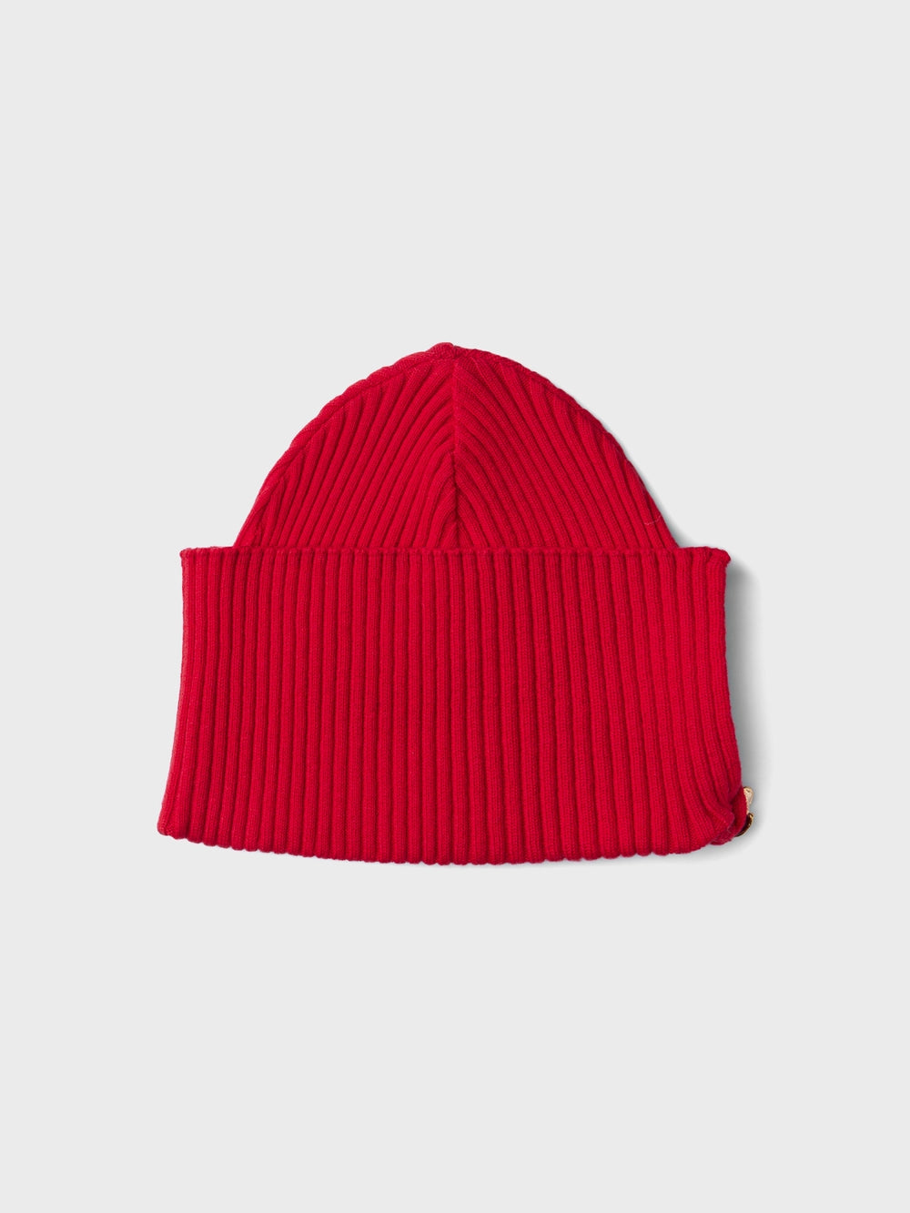 EENK Rose Detail Wool Beanie - Red