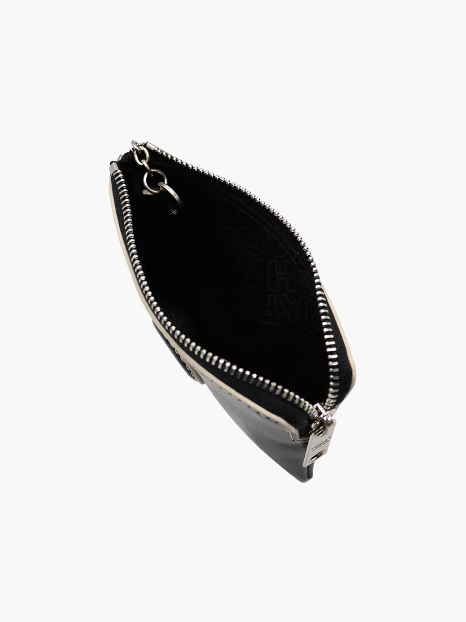 Margesherwood Heart Zipper Wallet black plain