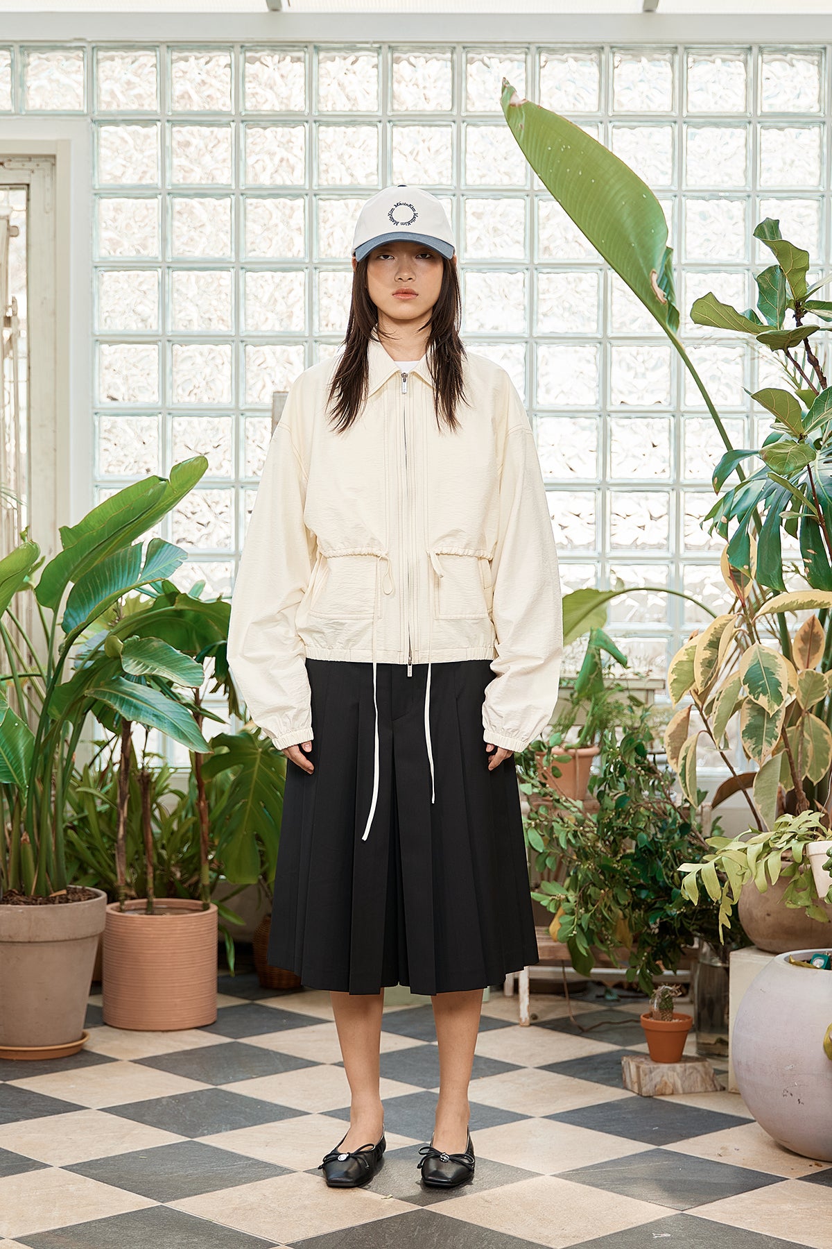 Matinkim Layered Point String Light Jumper IN Ivory