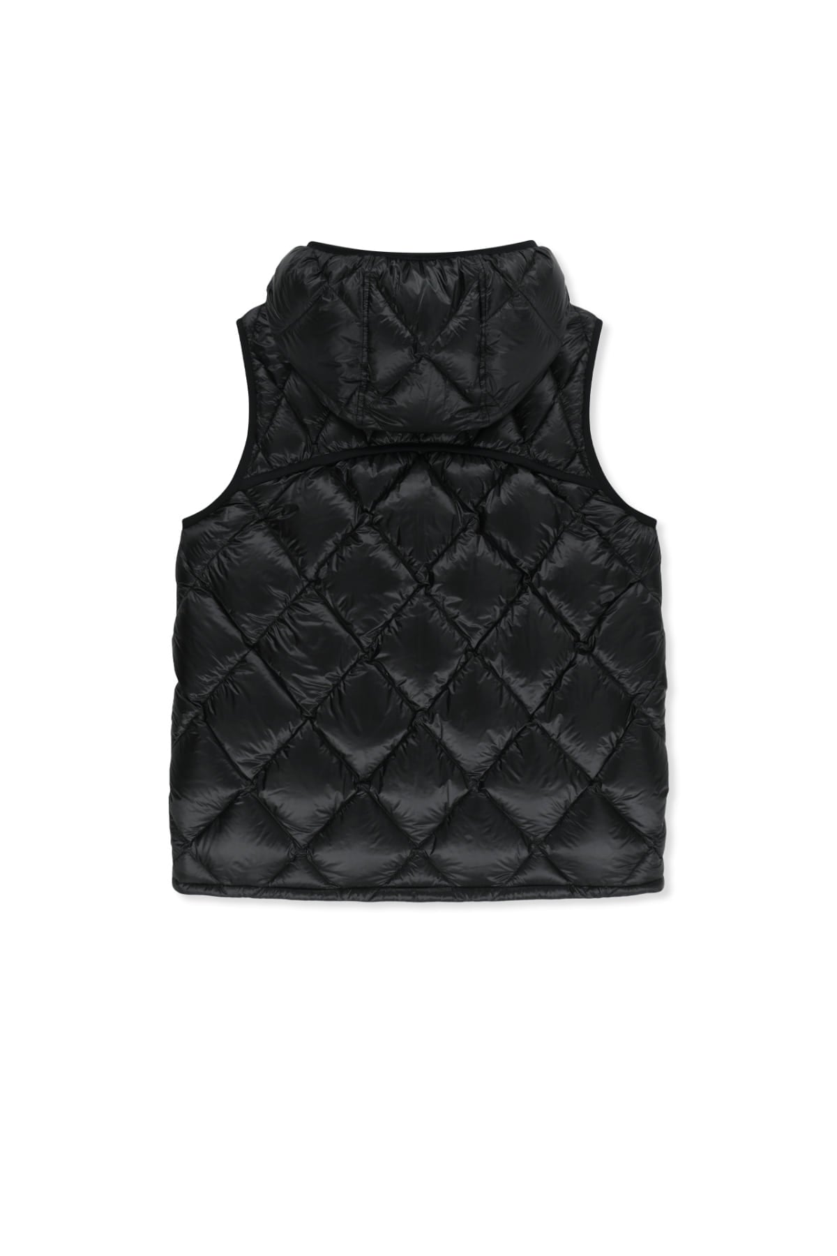 Matinkim Mix Quilted Light Down Vest IN Black