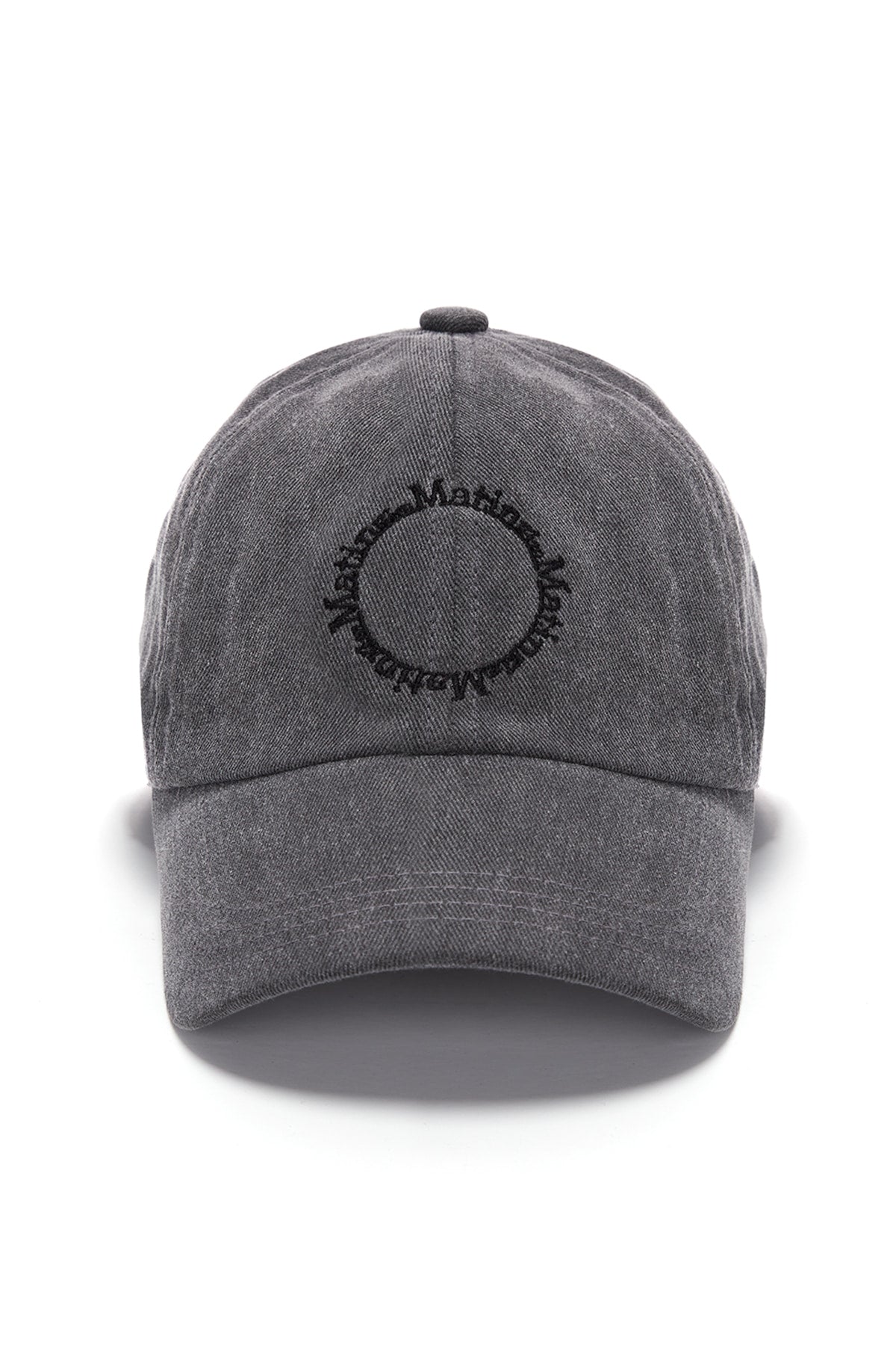 Matinkim Macaron Logo Ball Cap In Charcoal