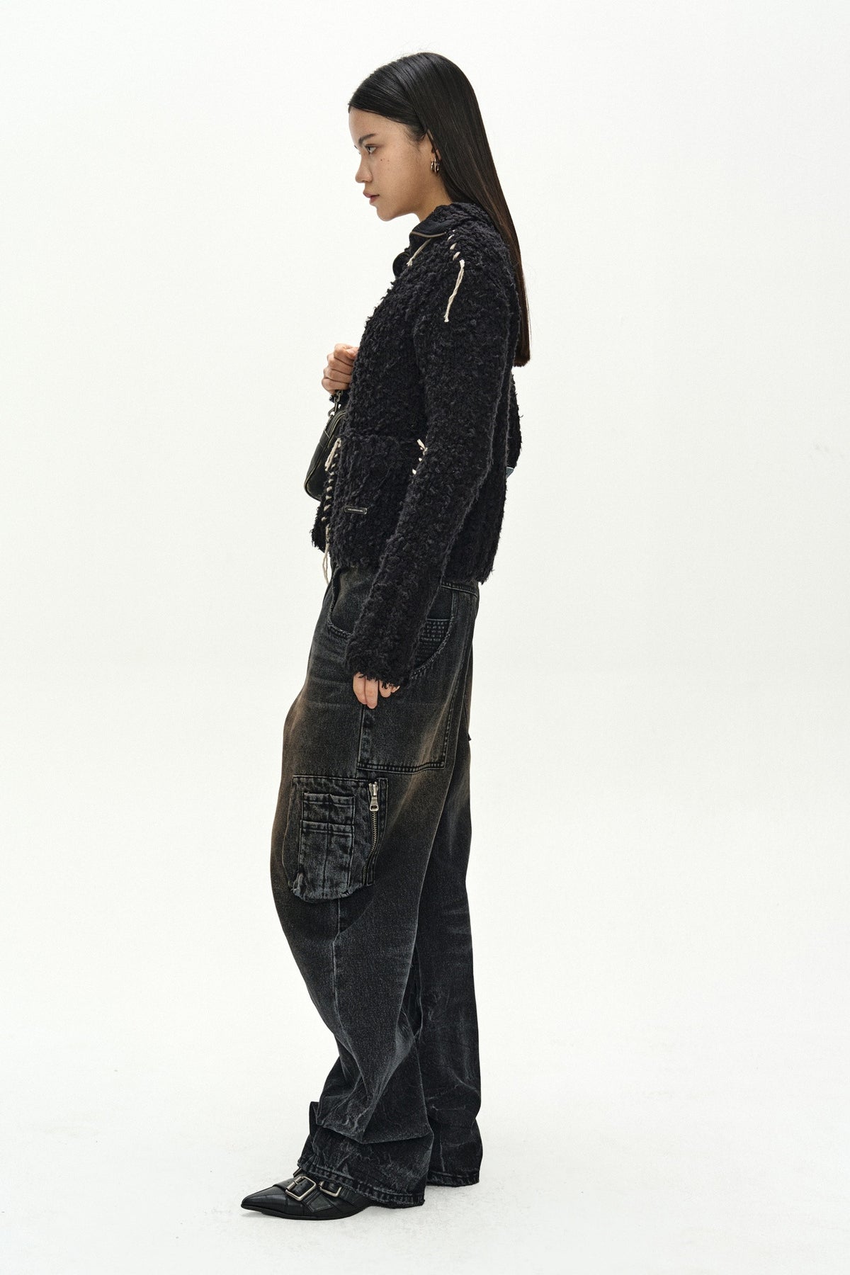 Andersson Bell MA-1 Curved Jeans