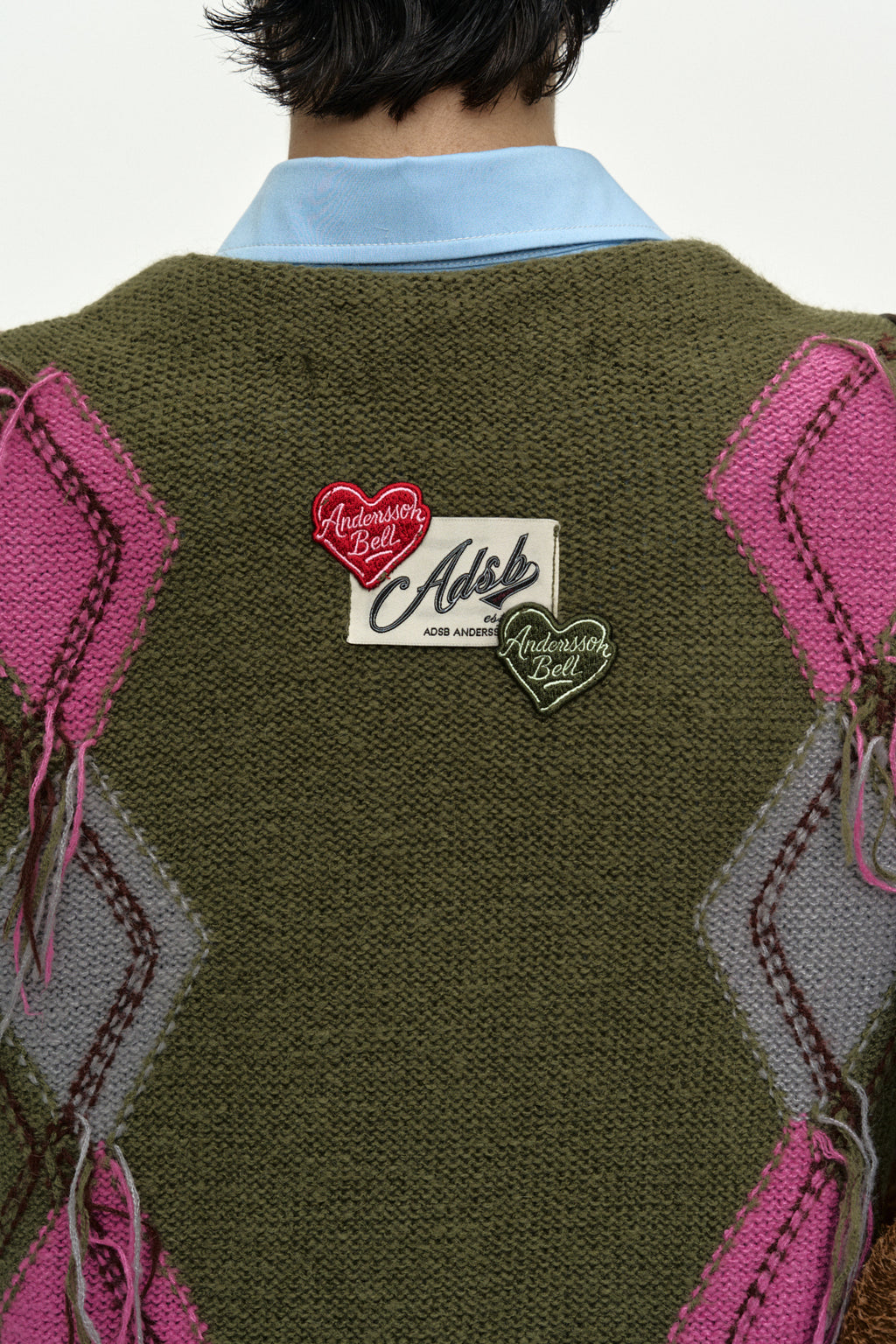 Andersson Bell Gartered Argyle Cardigan