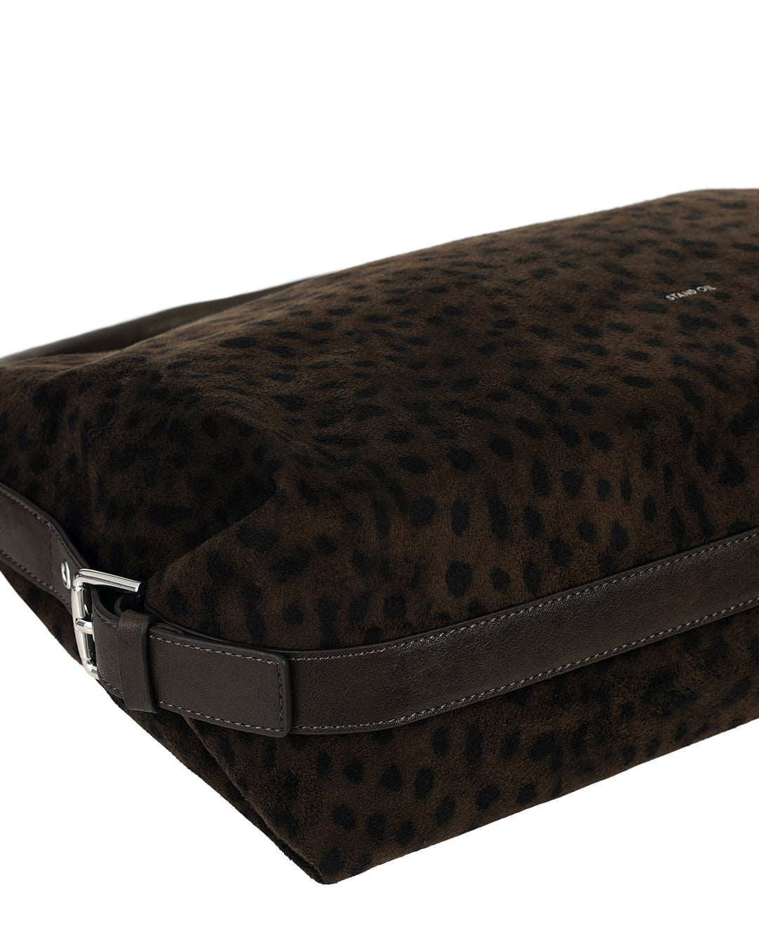 [standoil] Mushy Bag · Mushy Bag / Leopard Maron