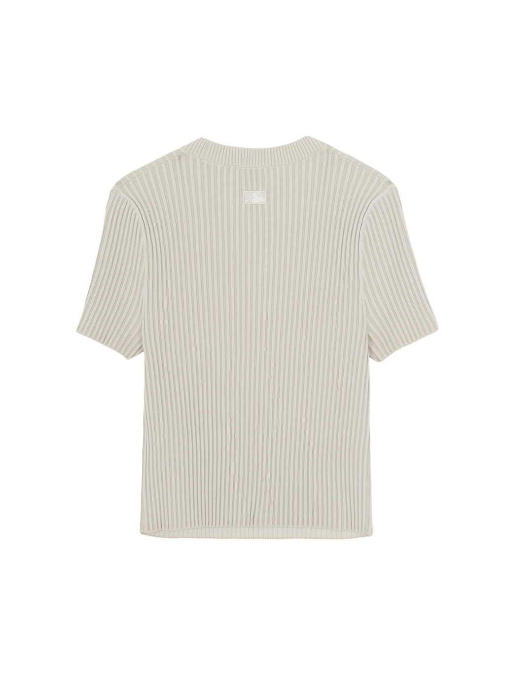 [mlb korea] Women's Basic Street Ribbed Short Sleeve Knit Pullover