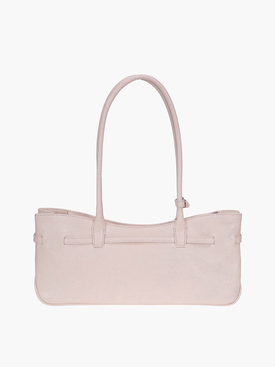 Margesherwood Grandma Used Shoulder Bag pale pink cracked