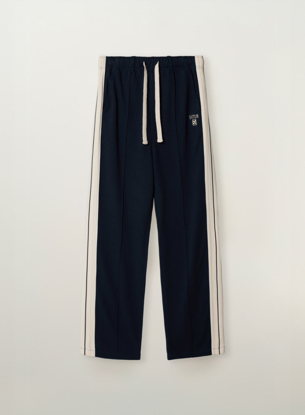 [satur] (W) Lawton Lining Track Pants - Navy