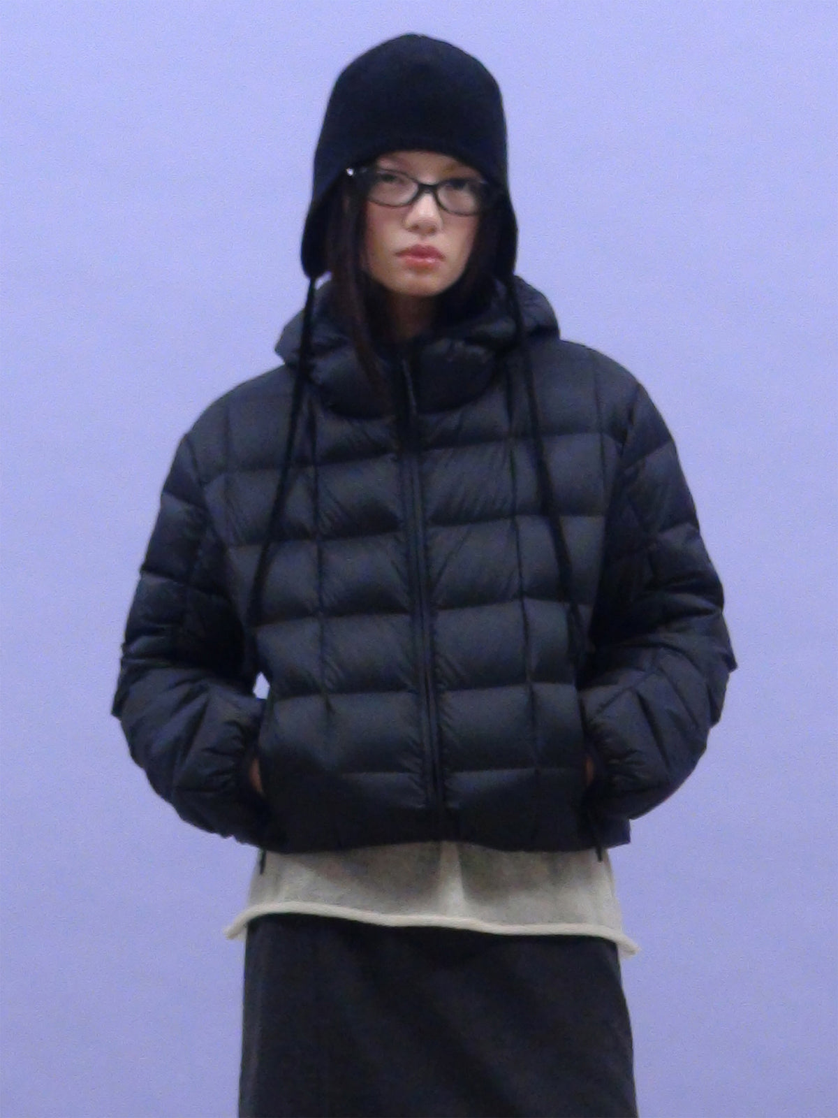 Low Classic Light Down Jacket Black