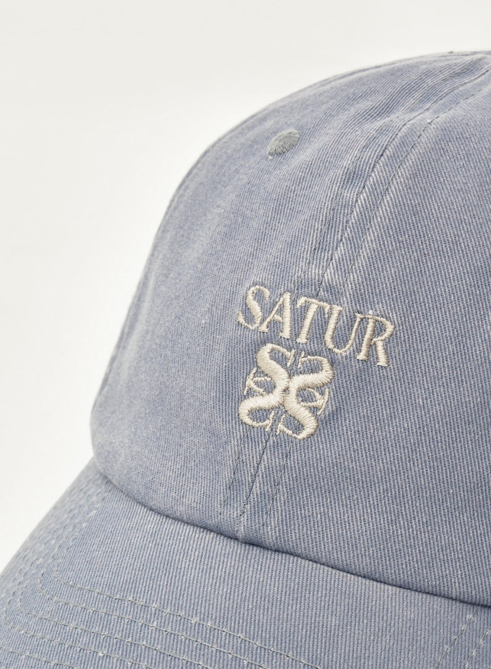 [satur] Apero Logo Washed Ball Cap - Gray