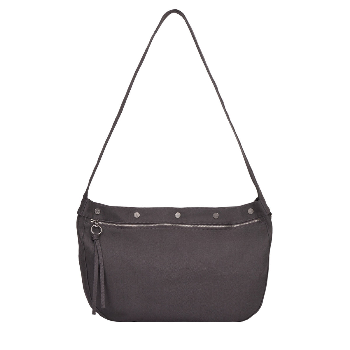 Vunque Perfec Button Up Rider Hobo L Stone Grey