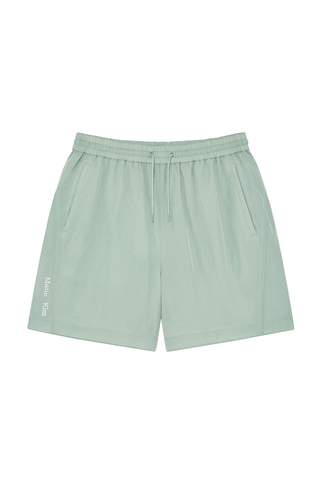 [matinkim] Mesh Nylon Shorts For Men IN Mint