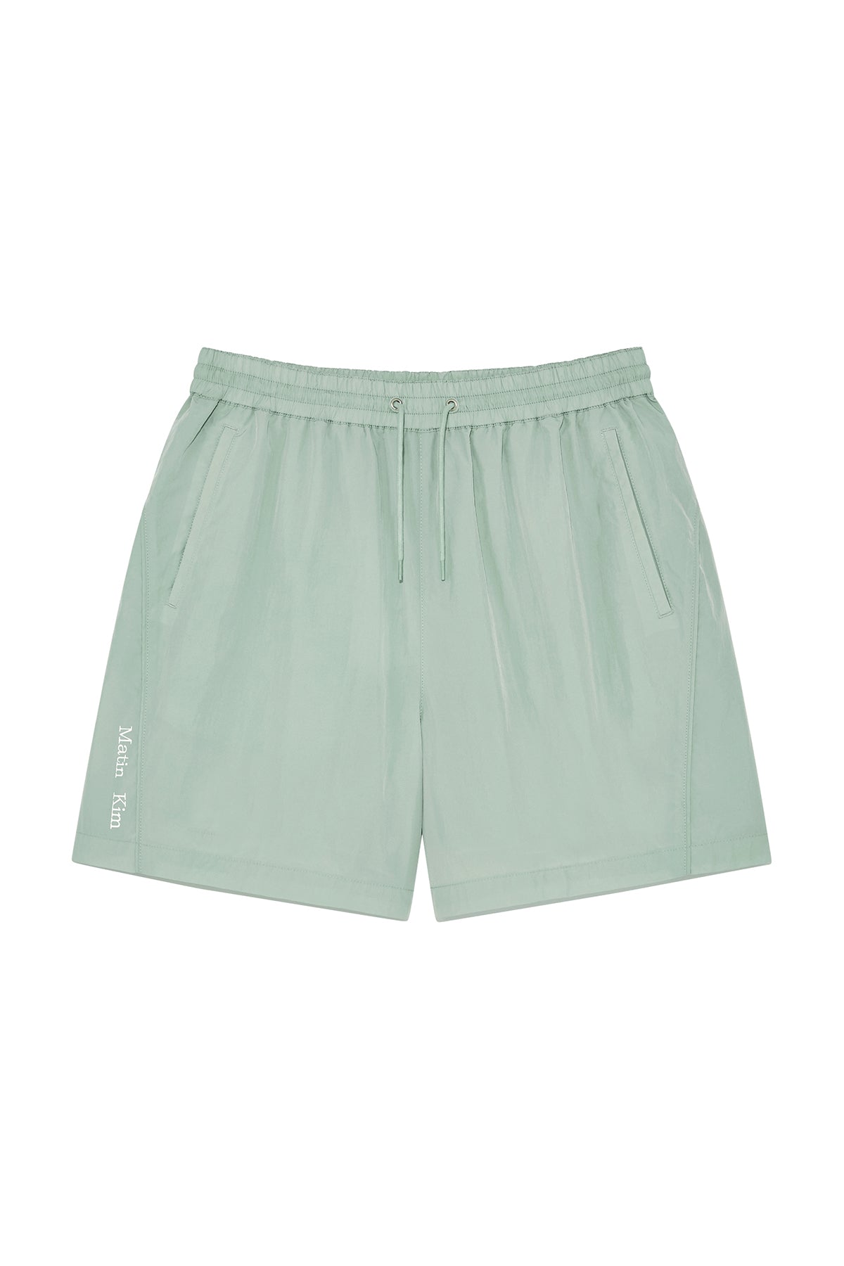 [matinkim] Mesh Nylon Shorts For Men IN Mint