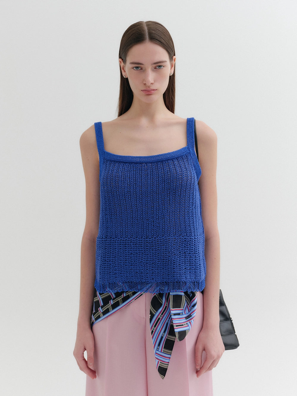 EENK Sleeveless Knit Top - Blue