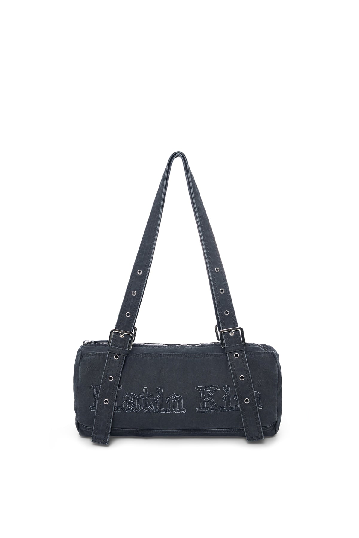 Matinkim Vintage Washed Cotton Duffel Bag IN Navy
