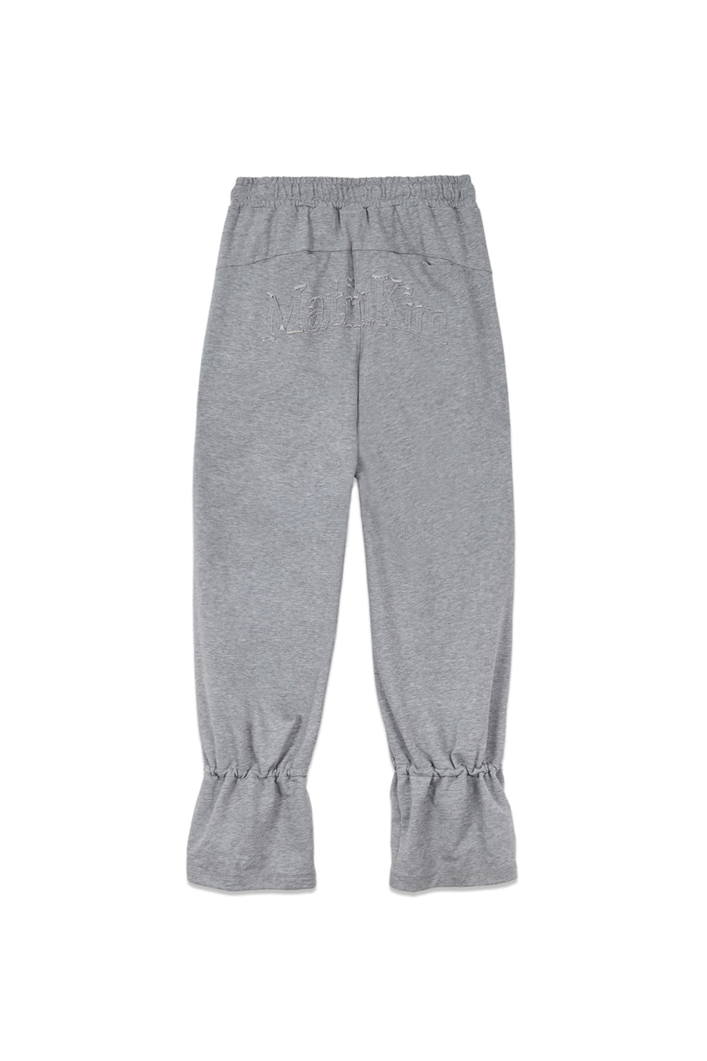 [matinkim] STRING DETAIL SWEATPANTS IN GREY