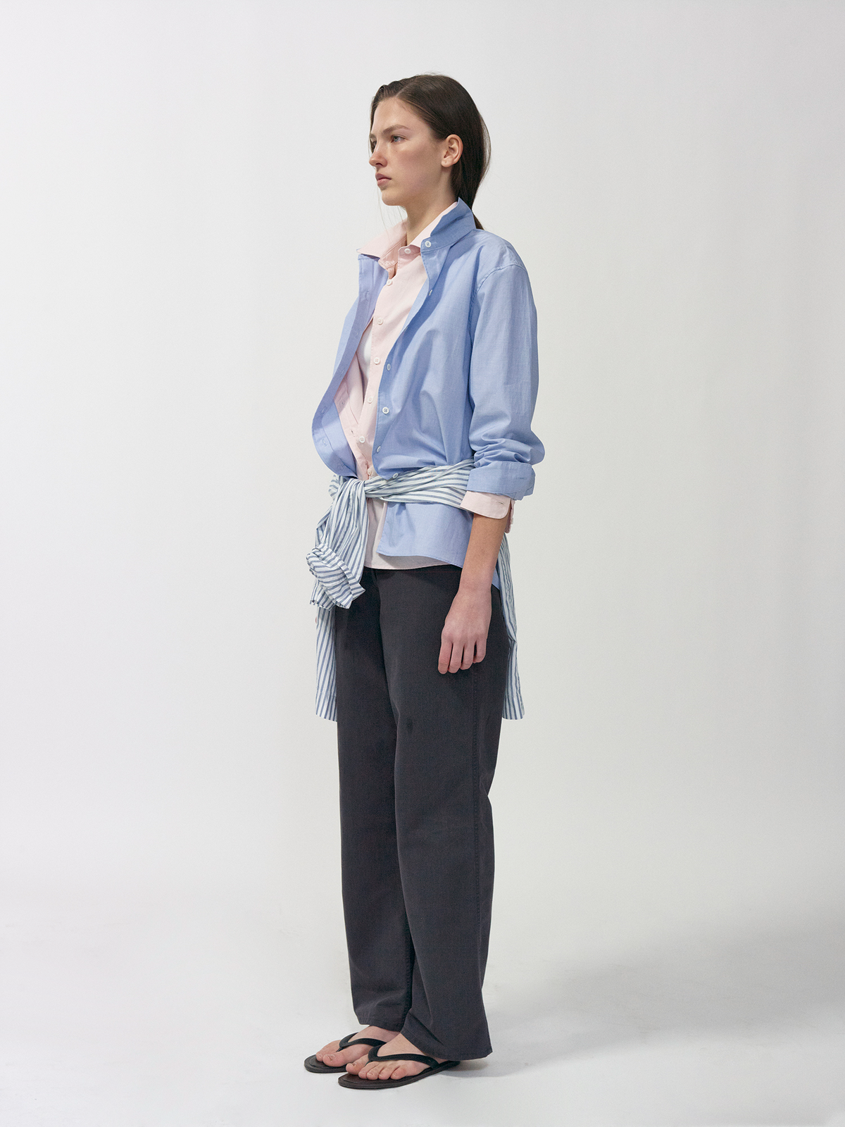 Nothing Written Port standard fit shirt (Taffy)