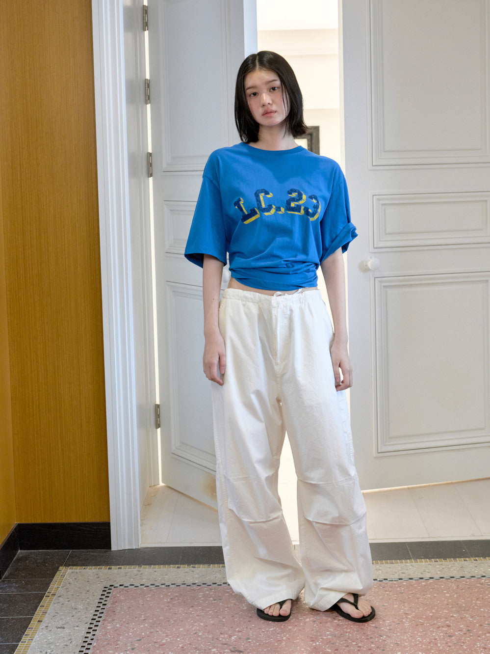 Low Classic Lc 23 Basic Tee Blue