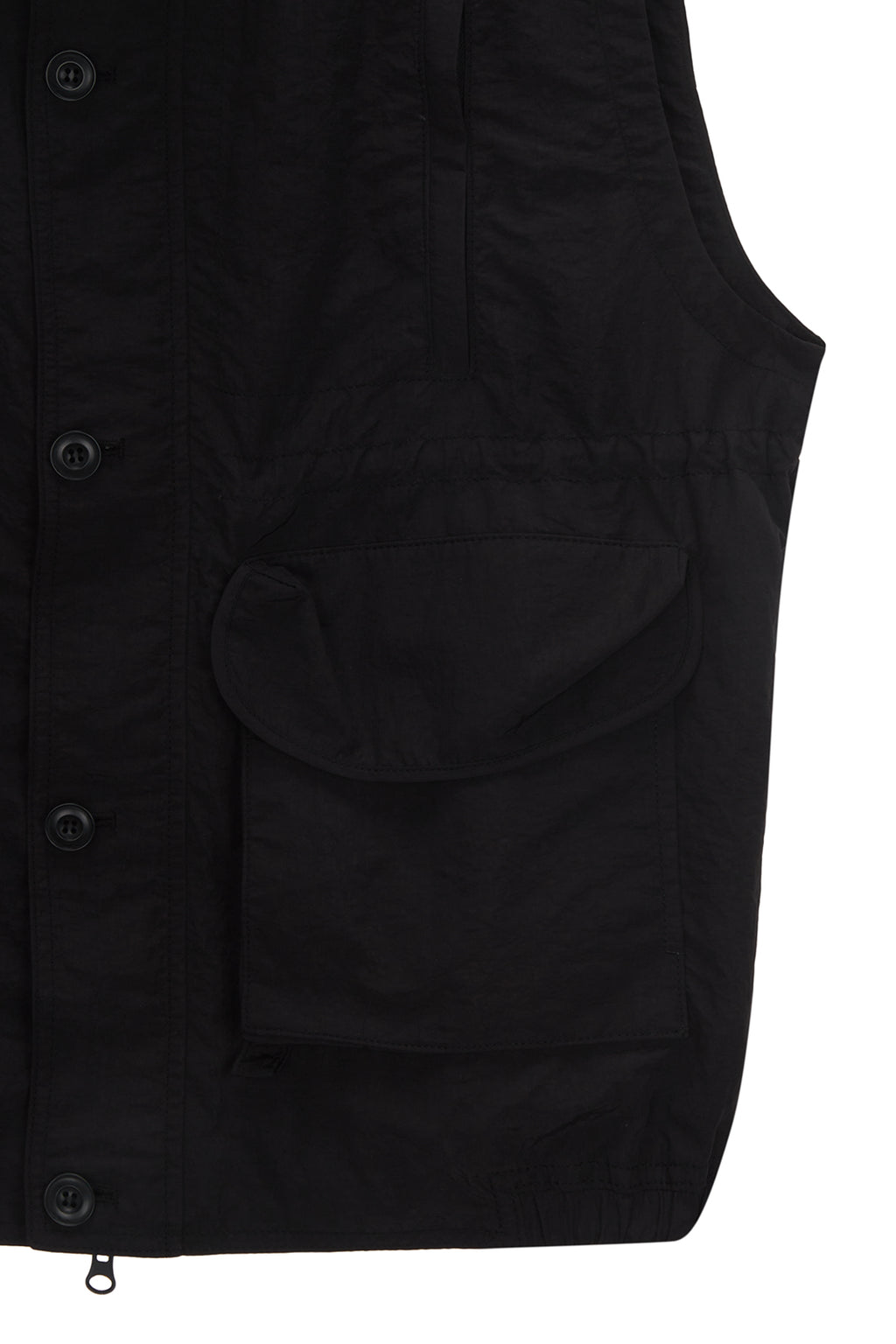 Matinkim Nylon Fishing Vest For Men IN Black