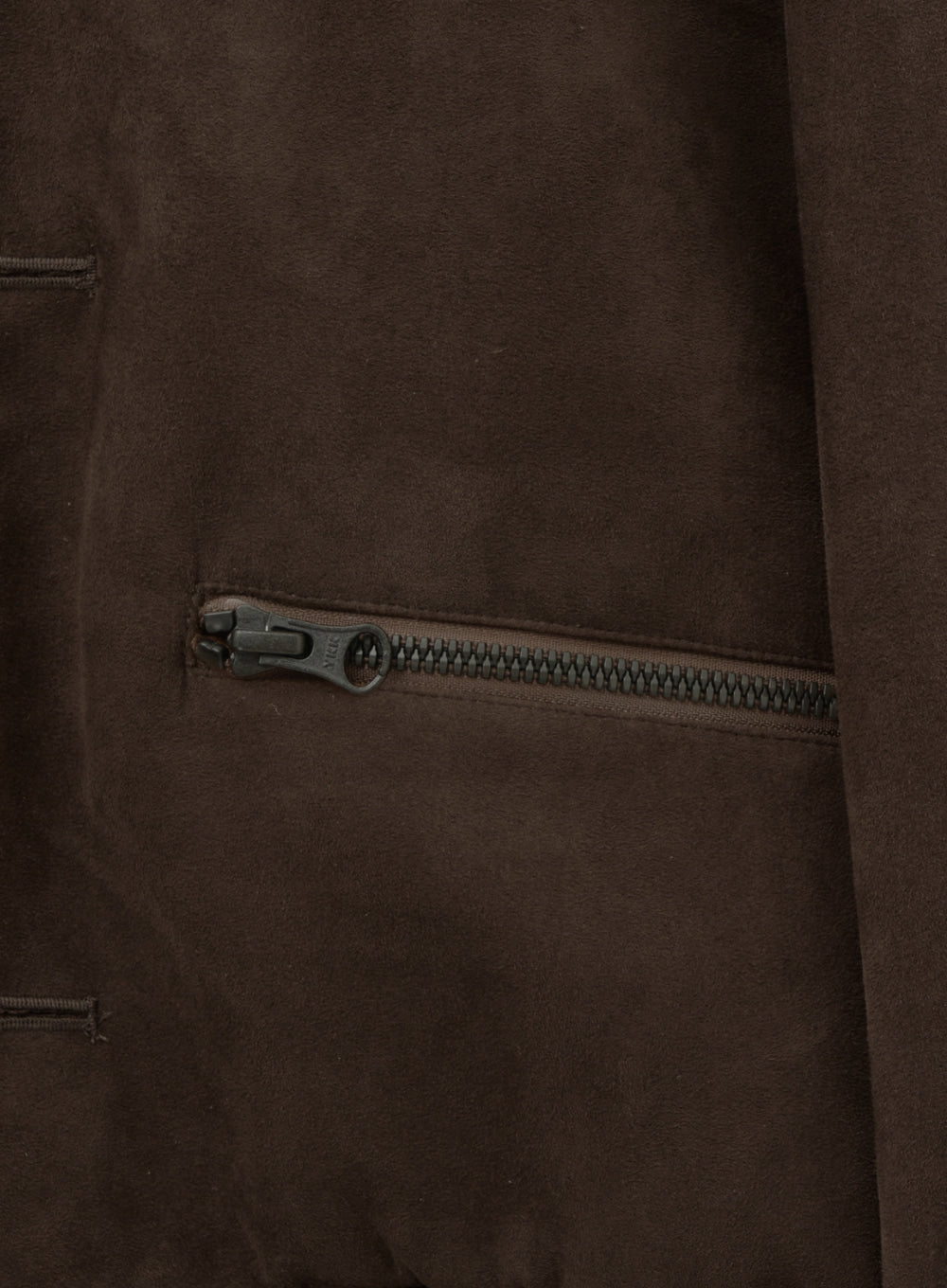 [satur] (W) Teo Faux Suede Short Jacket - Dark Brown