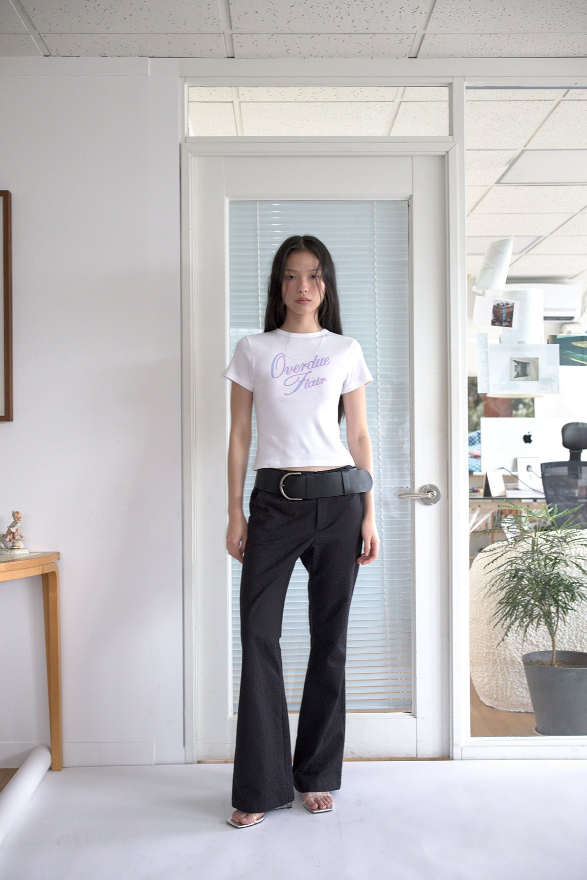 Overdueflair Overdue Slim T-Shirt White